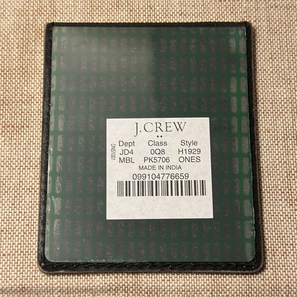 J. Crew NWT Rose Gold Leather Phone Card Holder - Picture 5 of 6
